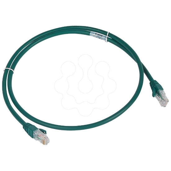 Imagem de CHICOT.CAT6A UTP VERDE LSOH 1M