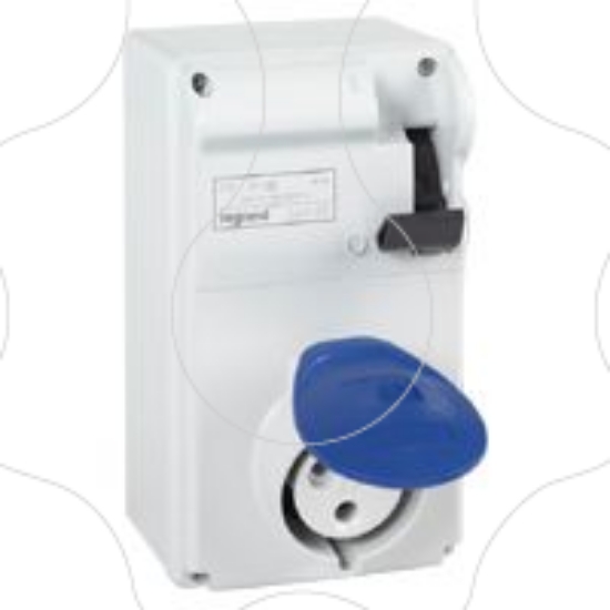 Imagem de CX.TOM.C/INT.32A250V 2P+T IP44