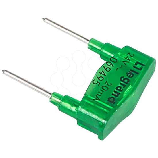 Imagem de LAMPADA 24V - 20 MA - VERDE