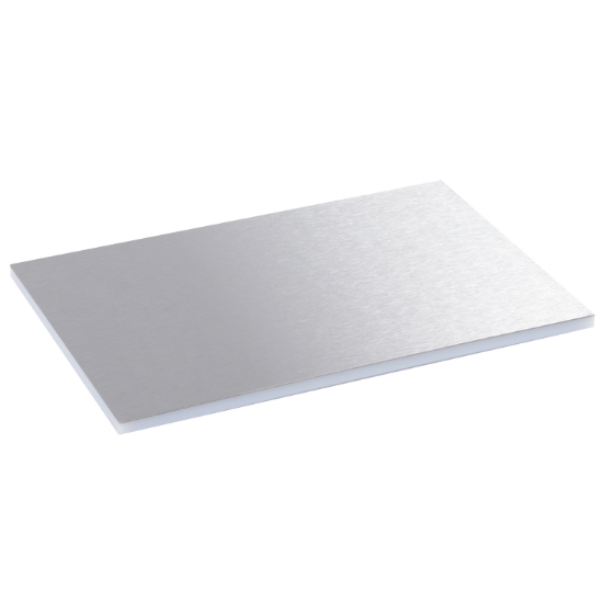 Imagem de PLACA ACAB INOX CX STD 12/18M