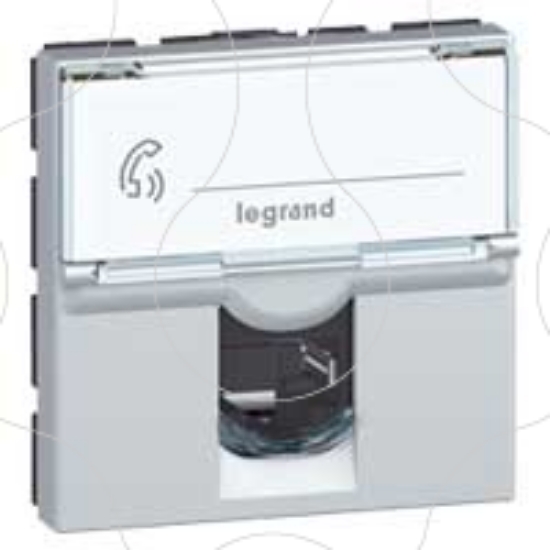 Imagem de MOSAIC RJ45 CAT.6 FTP 2MD ALUM