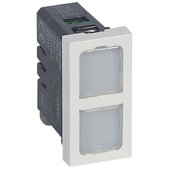 Imagem de MOSAIC SINALIZADOR DUPLO 230V
