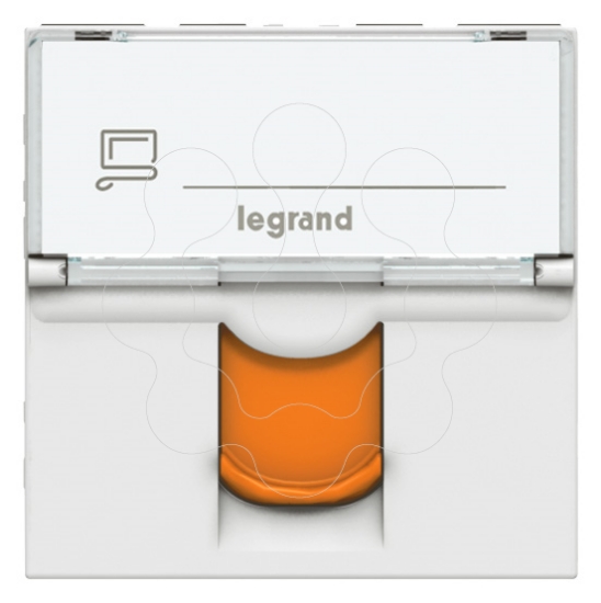 Imagem de MOSAIC RJ45 CAT6A STP LARANJA