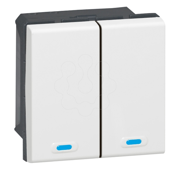 Imagem de KNX COMD 2 BOT/4FUNC MOSAIC BR