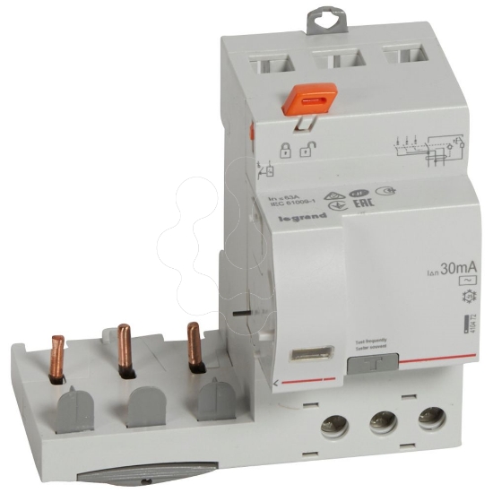 Imagem de DX3 BLOCO DIF 3P 63A AC 30MA