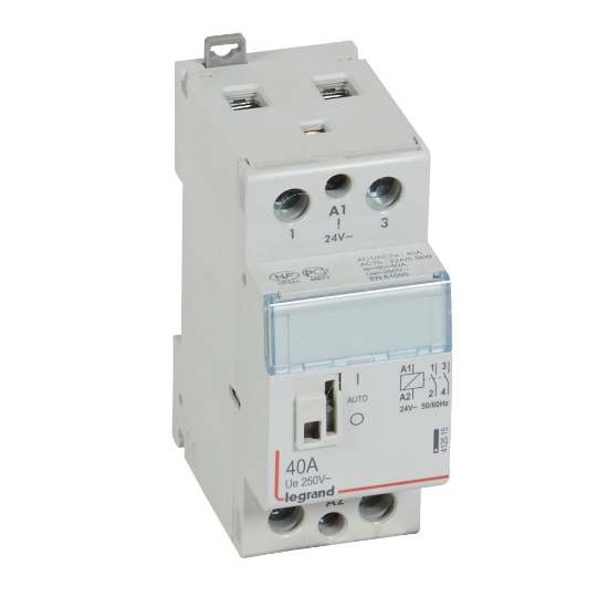 Imagem de CX3 CONTACTOR 24V 2NA 40A MAN