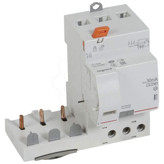 Imagem de DX3 BLOCO DIF 3P 63A HPI 30MA