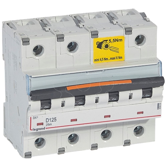 Imagem de DX3 DISJ 4P D125 25KA