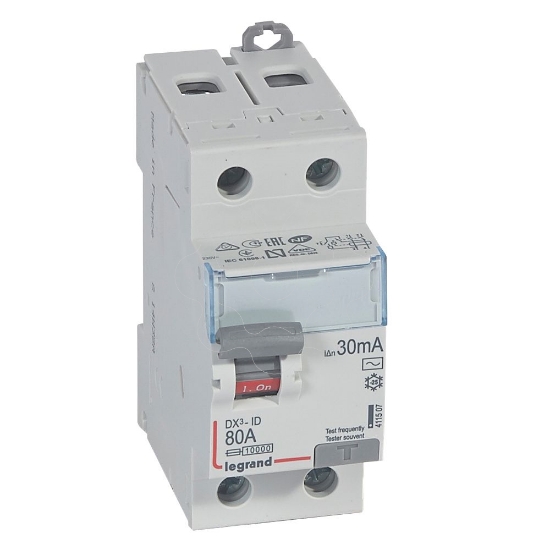 Imagem de DX3 INTER DIF 2P 80A AC 30MA