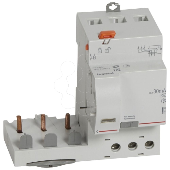 Imagem de DX3 BLOCO DIF 3P 63A A 30MA