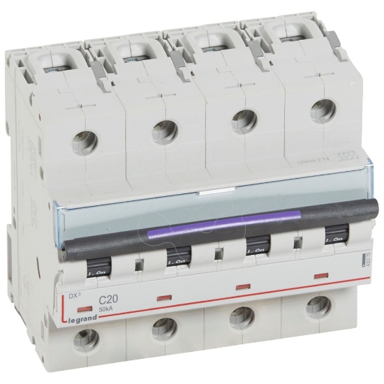 Imagem de DX3 DISJ 4P C20 50KA