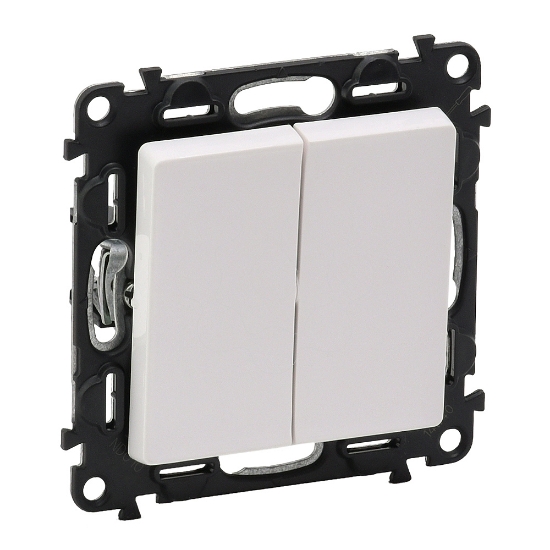Imagem de VALENA L-BOTAO DUPLO 6A BRANCO