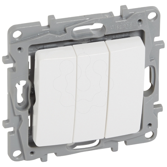 Imagem de NILOE INTERRUPTOR TRIPLO BRANC