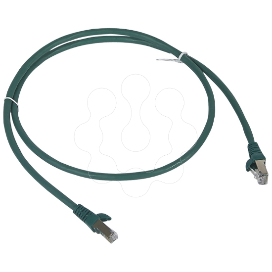 Imagem de CORD C6 F/UTP  LSOH GREEN 2 M