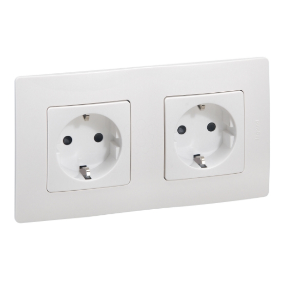 Imagem de NILOE 2 X 2P+T SCHUKO PRECABL.