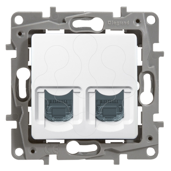 Imagem de NILOE 2 X RJ45 CAT.6 - UTP BRA