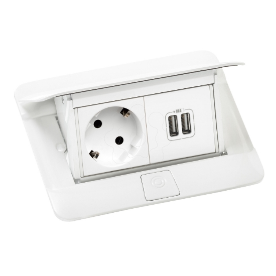 Imagem de POPUP MOB 4M BR 1SCH+2USB
