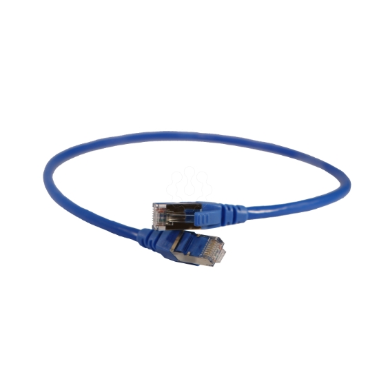 Imagem de CORD C6 F/UTP PVC AZUL 0.5M