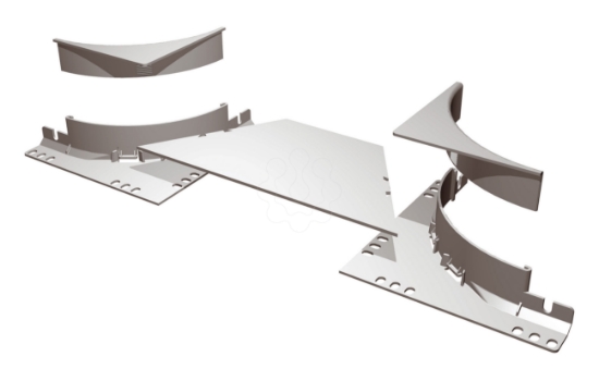 Imagem de DERIV. T C.C. PVC 400X100