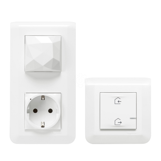 Imagem de Starter pack conectado - branco - Mosaic with Netatmo
