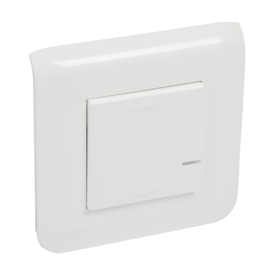 Imagem de Interruptor simples sem fios - branco - Mosaic with Netatmo