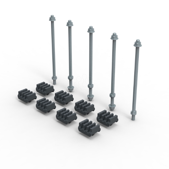 Imagem de KIT SUP BUSBARS 75-125X5