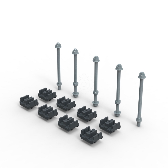 Imagem de KIT SUP BUSBAR 50-60X10