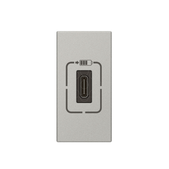 Imagem de MOSAIC 1 X USB C - 1,5A 1M ALU