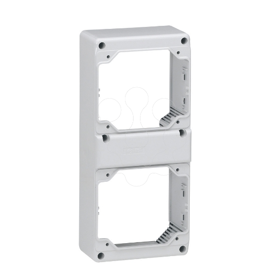 Imagem de Placa para 2xtomadas compactas