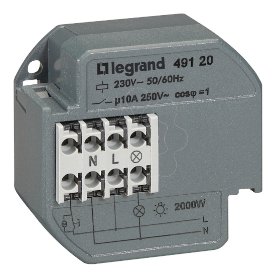 Imagem de TELERRUPTOR SILENC.10AX - 230V