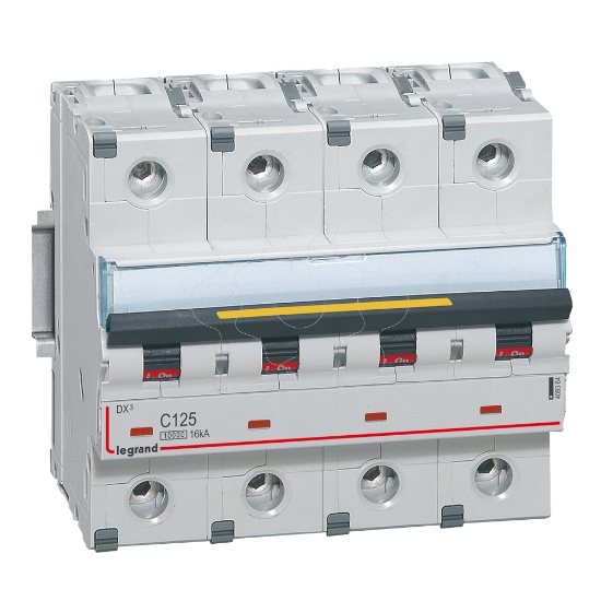 Imagem de DX3 DISJ 4P C125 10000A/16KA
