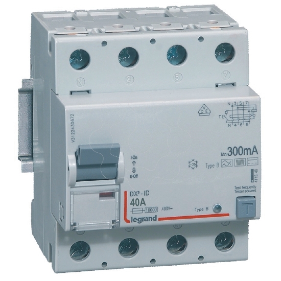 Imagem de DX3 INTER DIF 4P 40A B 300MA