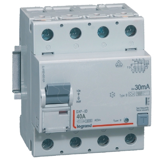 Imagem de DX3 INTER DIF 4P 40A B 30MA