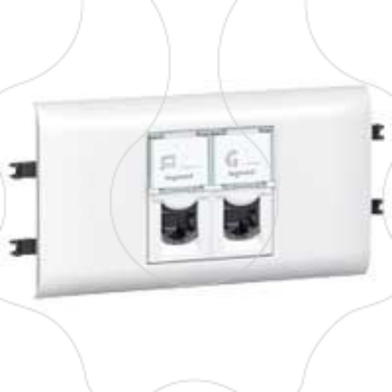 Imagem de MOSAIC DLP(65) 2XRJ45 CAT5 FTP