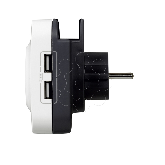 Imagem de TOM.2P+T PROT.+2USB CARREG TLM