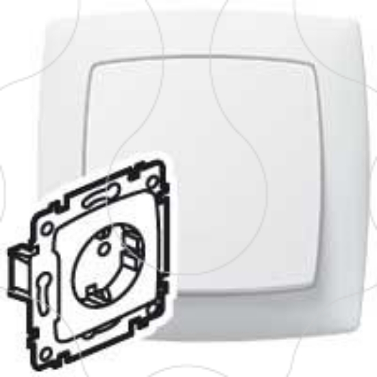 Imagem de SUNO 2P+T SCHUKO OBTUR.LIG.AUT