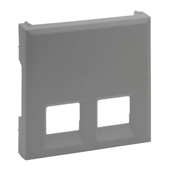 Imagem de NL-STEP CENTRO 2 X RJ45 ALUMIN