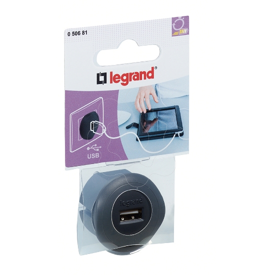 Imagem de Carregador de Parede - USB 5V 1.5A - Preto