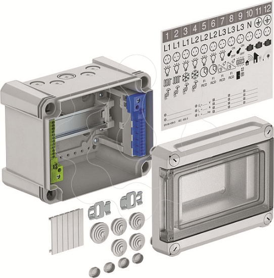 Imagem de QUADRO DISTRIB. 5 MÓD. PC CZ CL
