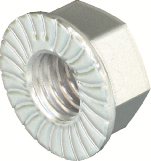 Imagem de PORCA RECARTILHADA KM M10 V4A