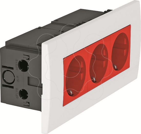 Imagem de TOMADA TRIPLA SDE-D03 MODUL45 BR