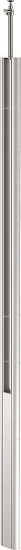 Imagem de COLUNA ISST70140 ALU BR RAL9010