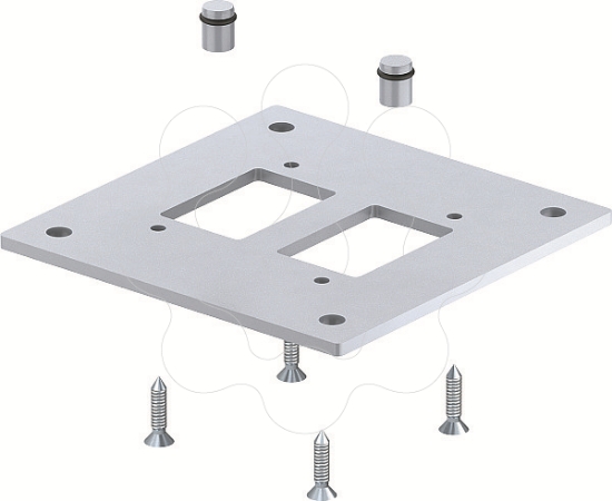 Imagem de BASE ISS160160BP ALU BR