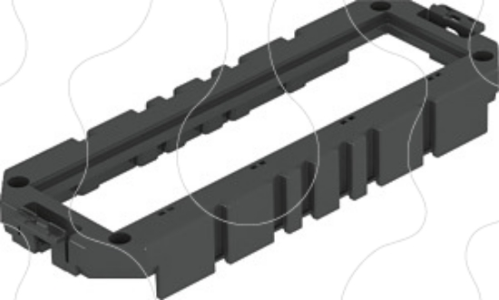 Imagem de SUPORTE MODULAR MT4 45 OKB PR