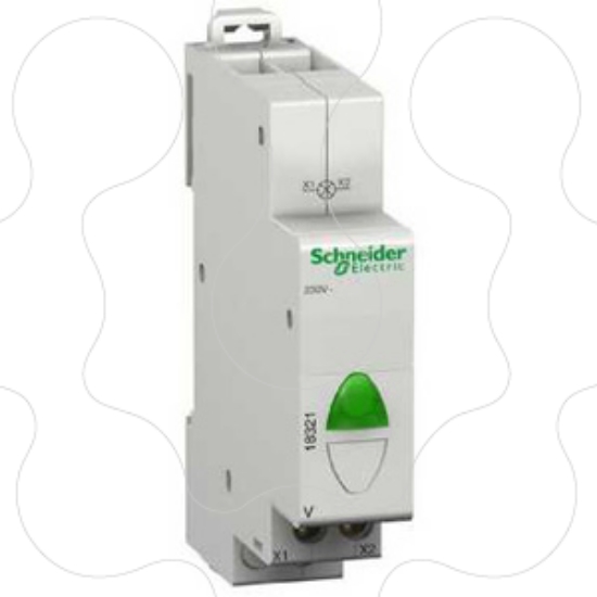 Imagem de SINALIZADOR LUMINOSO VERDE 230V