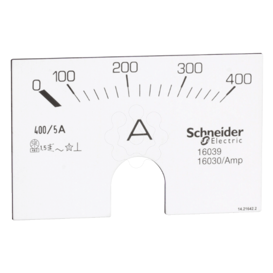 Imagem de ESCALA 0...400A P-AMP. BASE REF. 16030