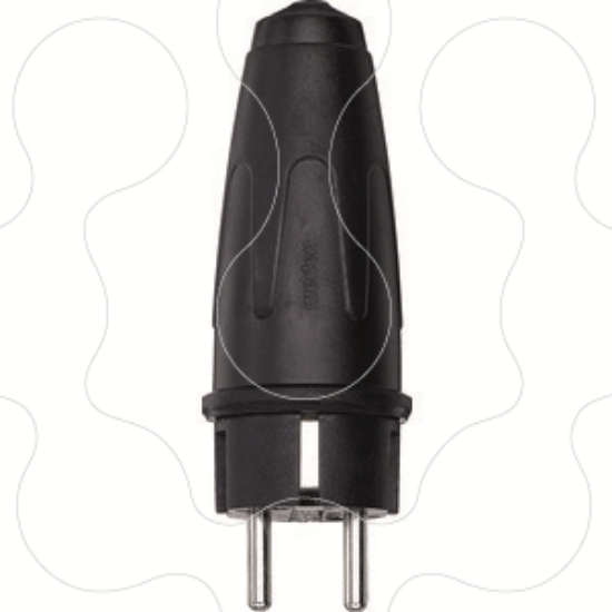 Imagem de F. SCHUKO 16A 250V TOT. BORRACHA PRT
