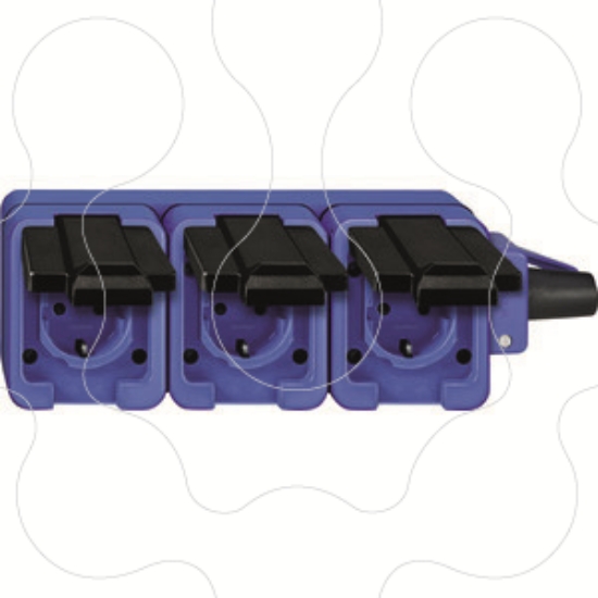 Imagem de TOM. SCHUKO TRIPLA, MOVEL SLF AZL