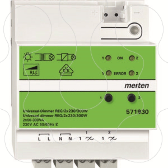 Imagem de DIMMER UNIVERSAL REG-2x230-300W