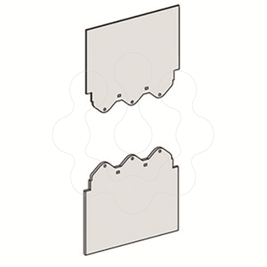 Imagem de 2 PAINEIS ISOL. 52.5MM 4P  NS400-630